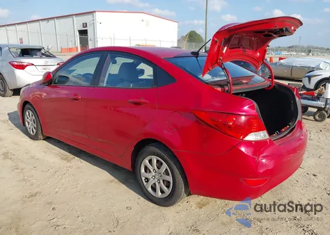 2013 Hyundai Accent Gls z USA, uszkodzony, nr VIN KMHCT4AE8DU571400
